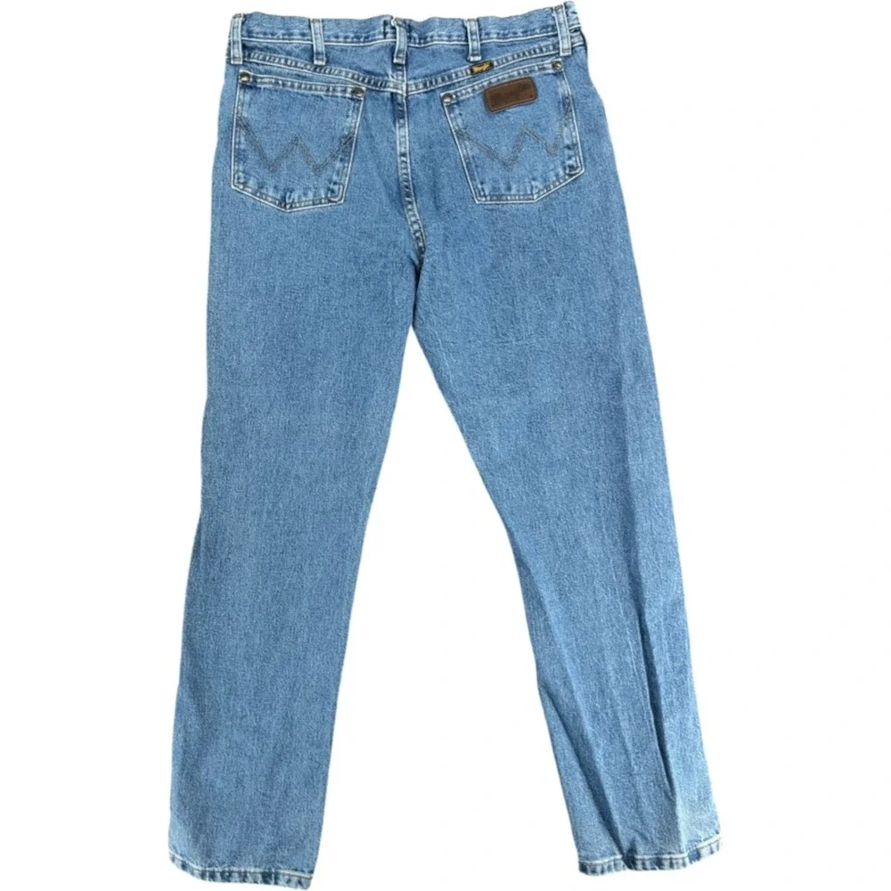 Wrangler 47MWZ Regular Fit Cowboy Cut Jeans Blue 35x32